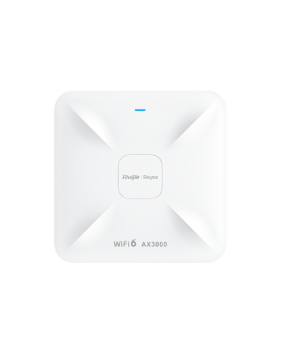 Access Point Indoor / WiFi-6 AX3000 / 1x 2.5GE + 1 GE / PoE / Doble banda / MIMO 2×2, REYEE RG-RAP2260