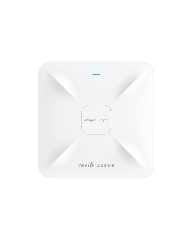 Access Point Indoor / WiFi-6 AX3000 / 1x 2.5GE + 1 GE / PoE / Doble banda / MIMO 2×2, REYEE RG-RAP2260
