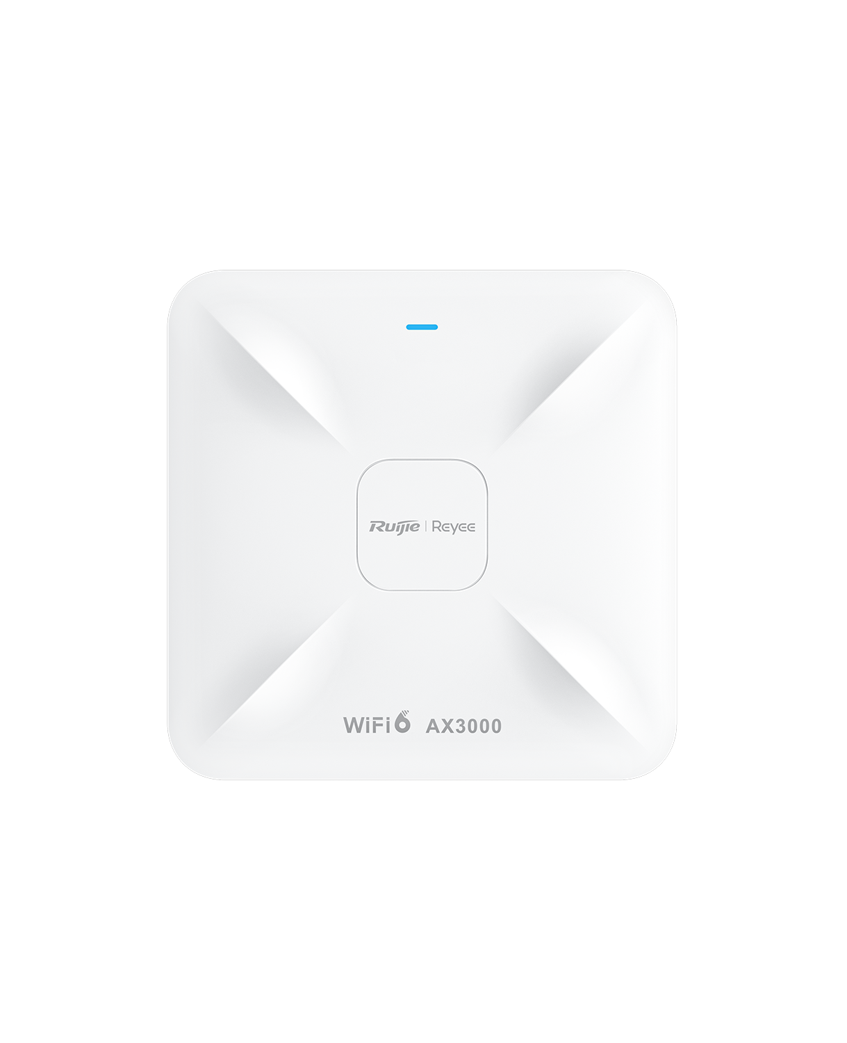 2865 Frente Access Point Indoor / WiFi-6 AX3000 / 1x 2.5GE + 1 GE / PoE / Doble banda / MIMO 2×2, REYEE RG-RAP2260