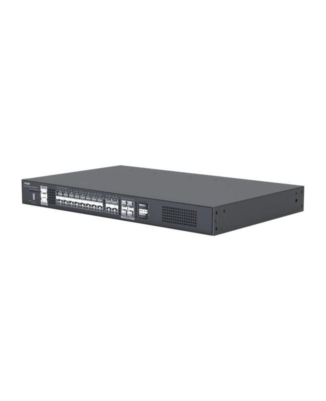 Switch 20 SFP+ (2.5GE-10GE) / 4 SFP28 25G + 2 QSFP+ 40G uplink, Cloud / Requiere Fuente, RUIJIE RG-CS86-20XS4VS2QXS-D