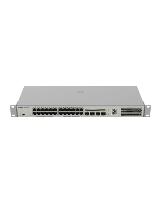 Switch 24 GE PoE+ L2 / 4SFP uplink, 370W 6KV Cloud, REYEE RG-NBS3100-24GT4SFP-P-V2