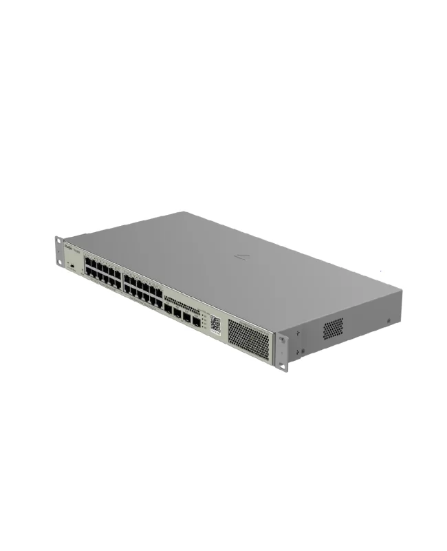 Switch 24 GE PoE+ L2 / 4SFP uplink, 370W 6KV Cloud, REYEE RG-NBS3100-24GT4SFP-P-V2