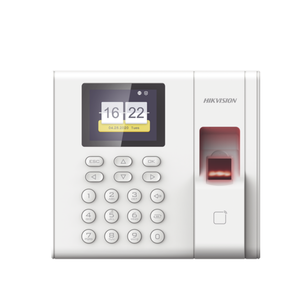 Control de acceso y asistencia 1000 usuarios huellas y lector de tarjeta M1(Mifare) no incluye fuente, HIKVISION DS-K1T8003MF(O-STD) (BIOMETRICO)