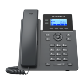 Telefono IP 2 líneas SIP, 4 cuentas SIP, 2 puertos Gigabit PoE. Incluye fuente, GRANDSTREAM GRP2602G