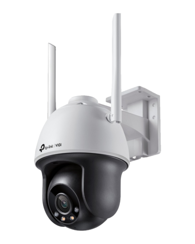Camara IP PT 4mp WIFI ECO FULL-COLOR 30m/IR 30m, IP66 mic/speak, MicroSD Max256GB, C/fuente 9V, TP-LINK VIGI C540-W(4mm)