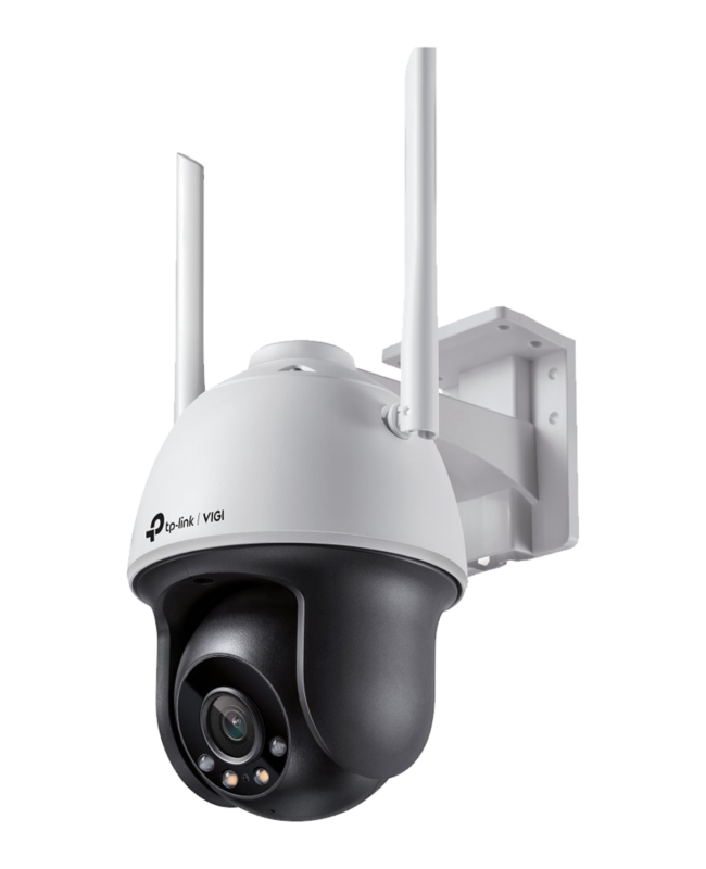 Camara IP PT 4mp WIFI ECO FULL-COLOR 30m/IR 30m, IP66 mic/speak, MicroSD Max256GB, C/fuente 9V, TP-LINK VIGI C540-W(4mm)