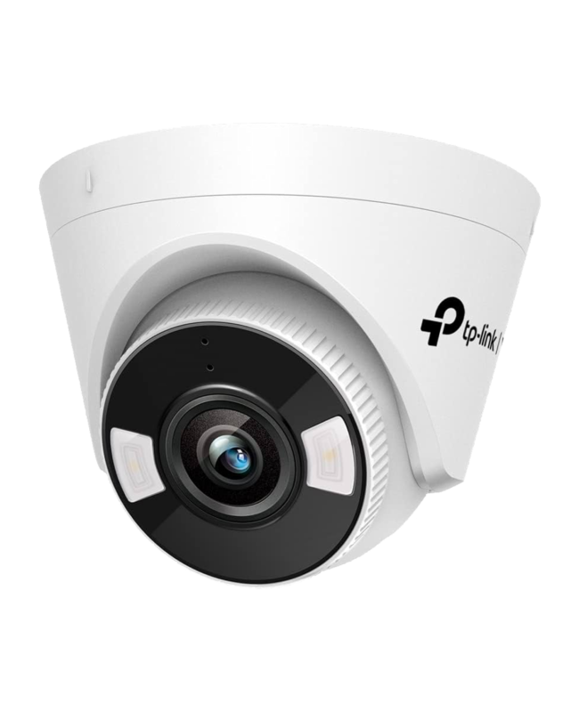 Camara IP Turret 4MP WIFI ECO FULL-COLOR 30m/IR 30m Interior mic/speak MicroSD Max 512GB C/fuente 9V, TP-LINK VIGI C440-W(4mm)