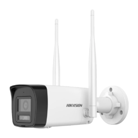 Camara IP Bullet 4MP WIFI COLOR-VU 30m/IR30m 2.8mm IP66 mic/speak MicroSD Max 512GB C/fuente 12V, HIKVISION DS-2CV1043G2-LIDWF