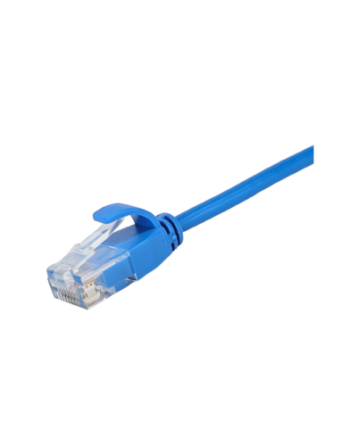 Patch Cord Cat6A Azul 14 FT Redondo, LANTEK LTK-C6AP14BL