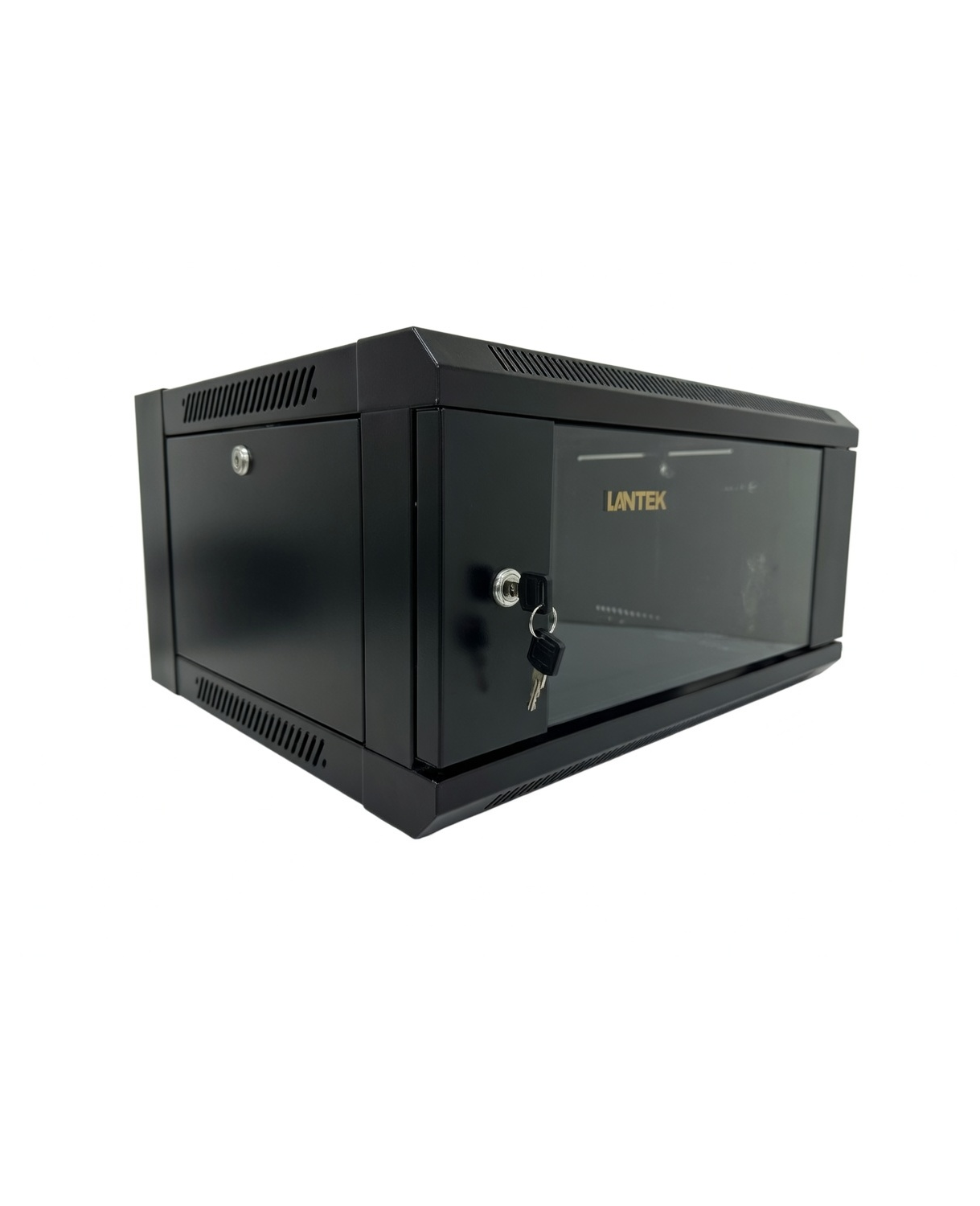 LTK-GAB4D (2) Gabinete 4U Pared Desarmado s/abanico 570W * 450D, LANTEK LTK-GAB4D