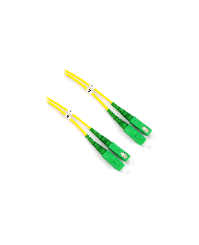 Patch Cord SC/APC - SC/APC Monomodo Duplex 6M, LANTEK LTK-SC/APC MMDX 6M