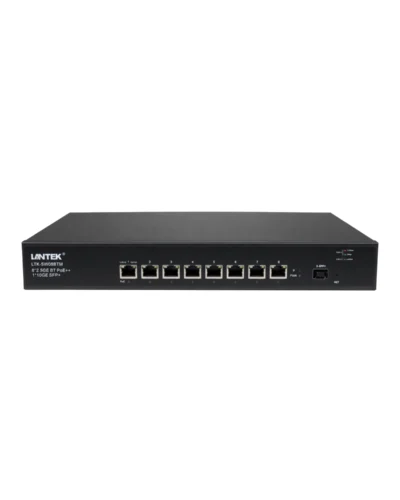 Switch Smart WEB administrable 8 puertos PoE 2.5G BT 250w + 1 puerto 10G SFP+, LANTEK LTK-SW08BTM