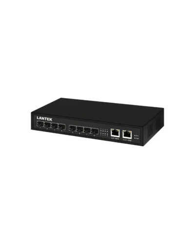 Switch Agregacion 8 SFP / 2GE uplink, 6KV No administrado, LANTEK LTK-SW08SFP
