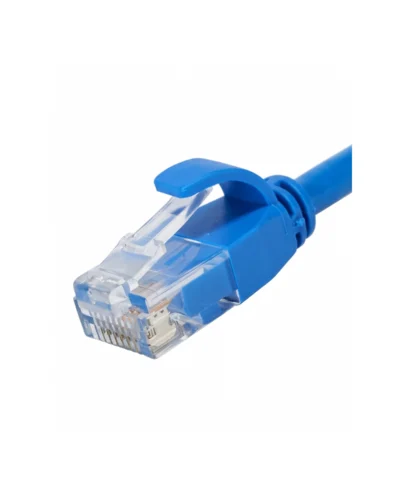 Patch Cord Cat6A azul 1FT REDONDO Pack 5 Unidades, LANTEK LTK-C6AP01BL