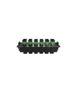 Placa para bandeja con 6 adaptadores FO SC/APC SIMPLEX, LANTEK LTK-FVP6SC/APC