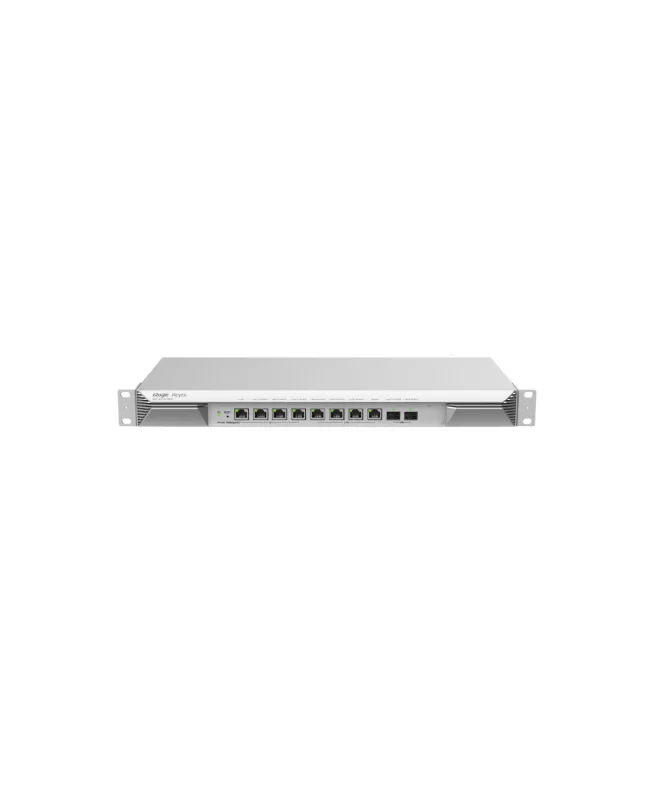 Balanceador 8GE (4 x 1GB, 4 x 2.5GB) 2 SFP+ 10GE, Hasta 8 WAN, 700 usuarios, rendimiento de 300 0MB, REYEE RG-EG710XS