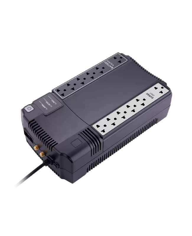 2939 LTK-UP08 UPS 800VA-LR / 480W Regulador de voltaje y proteccion, AVR 2 Boost 1 Buck 12V/9AH*1pc 320*175*95mm, LANTEK LTK-UP08