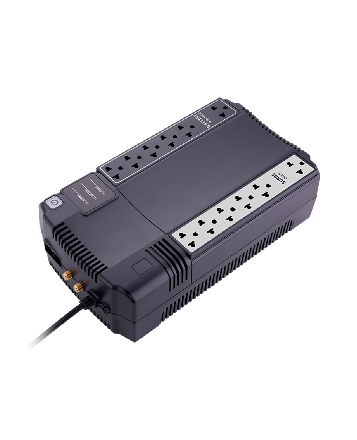 2939 LTK-UP08 2939 LTK-UP08 UPS 800VA-LR / 480W Regulador de voltaje y proteccion, AVR 2 Boost 1 Buck 12V/9AH*1pc 320*175*95mm, LANTEK LTK-UP08