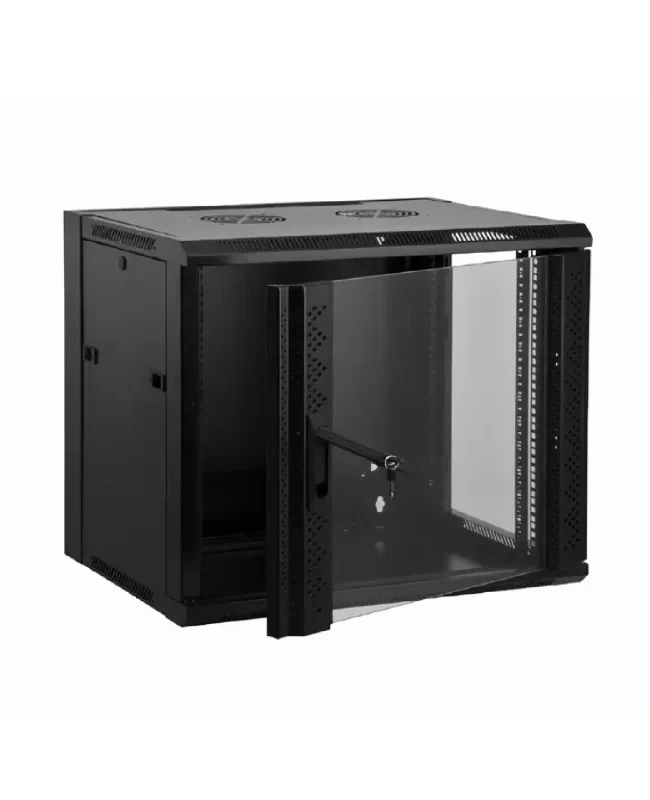 Gabinete 9U Pared Desarmado s/abanico 570W * 450D, LANTEK LTK-GAB9D