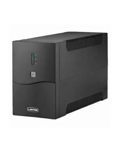 UPS AVR 1500VA / 900W Regulador de Voltaje, y proteccion de sobretensiones 10 tomas, LANTEK LTK-UT15