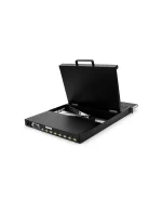 Consola KVM VGA de 4 puertos para montaje en rack LCD 18.5 widescreen 1920x1080@60Hz, LANTEK LTK.KVM1808V
