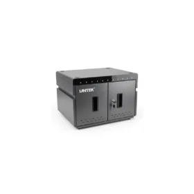 ESTACION MOVIL DE CARGA PARA 10 EQUIPOS PORTATILES PUERTOS TIPO C, LANTEK LTK-LAPTOP10 (GABINETE DE PARED)