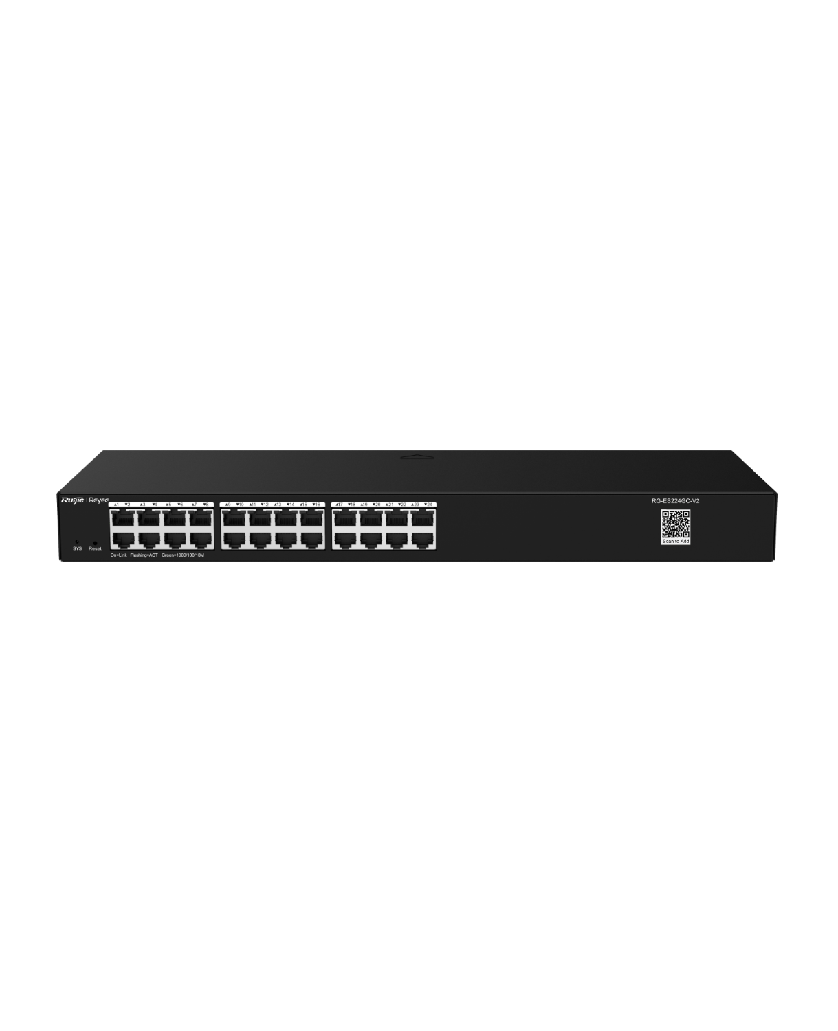 Switch 24 GE Vlan, Loop prevention, Remote Boot, Cloud, 6Kv, REYEE RGES224GC (SWITCHES). (2) Switch 24 GE Vlan, Loop prevention, Remote Boot, Cloud, 6Kv, REYEE RGES224GC (SWITCHES)