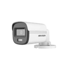 Camara Bullet Analoga ColorVu 2MP 2.8mm Luz Blanca/IR 20m IP67 Microfono Incorporado, HIKVISION DS-2CE10DF0T-LFS(2.8mm)