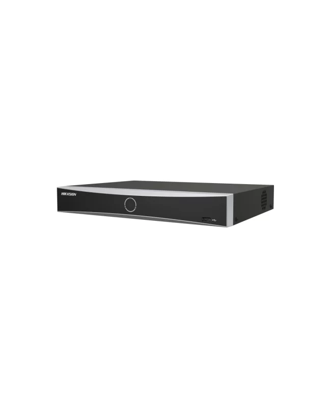 NVR 8CH H.265+ hasta 12MP AcuSense, 8 puertos PoE, HDMI 4K, 1 HDD 16TB 48VDC