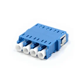 Adaptador FO monomodo LC Quad SM UPC (4 puertos LC simplex), LANTEK LTK-LCQUAD.UPC (CONECTOR)