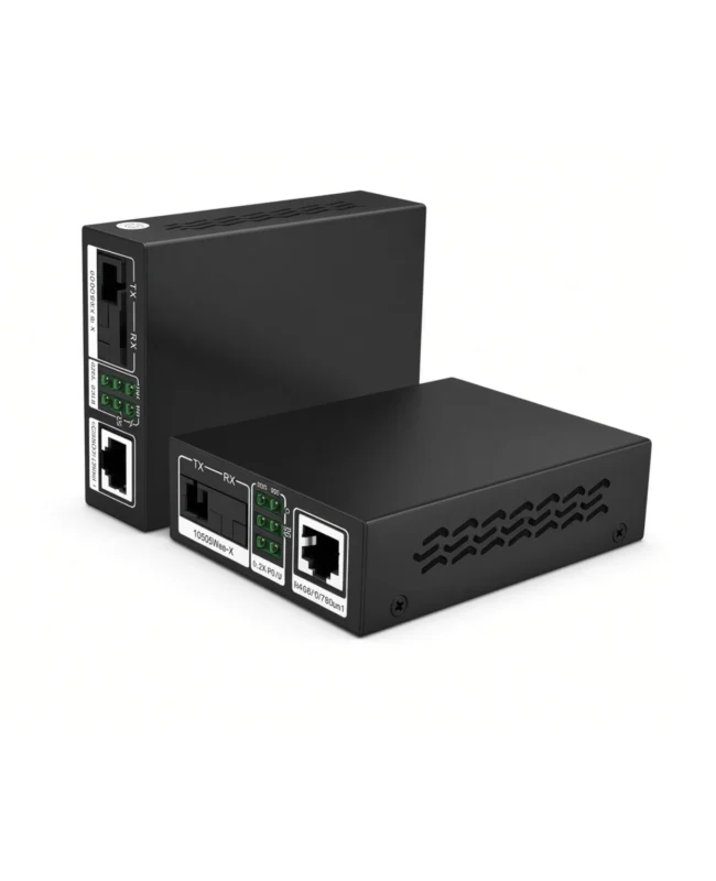Convertidor Medios 1G BiDi SC Monomodo 3km 1310/1550nm Par (2 pcs), LANTEK HSGQ-S211-S03A/B