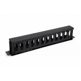 Organizador Horizontal 1u Plastico, LANTEK LTK-ORG1U.P