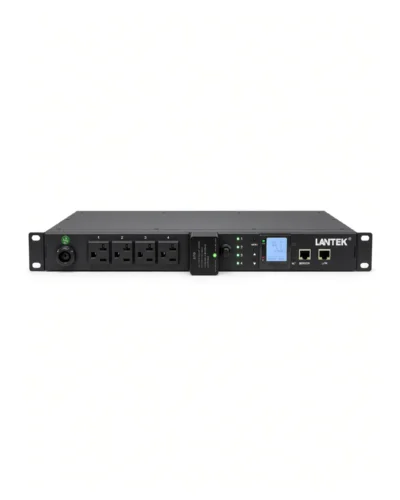PDU administrable SNMP v3 20 amperios con interruptor magnetotérmico, LANTEK LTK-PDU4MNG